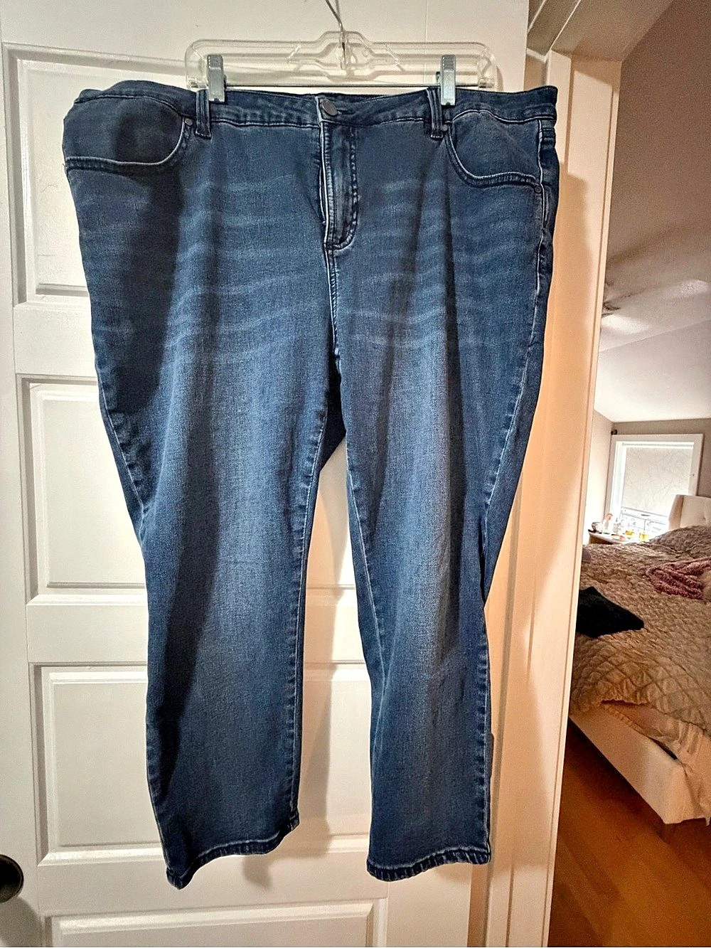 Petite Plus - Universal Standard Blue Skinny Jeans 22P